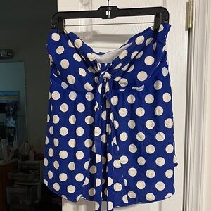 Blue Polka Dot tankini